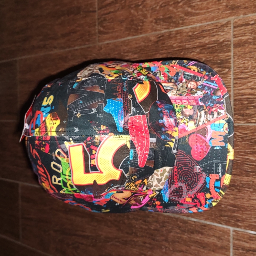 Live Nation Merchandise Maroon 5 Adjustable Tour Concert Multicolor Hat NWT